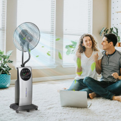Ventilator cu pulverizare de apă 135 cm | negru č.1