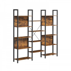 Dulap biblioteca rustica | 158 x 24 x 166 cm č.3