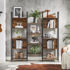 Dulap biblioteca rustica | 158 x 24 x 166 cm č.1