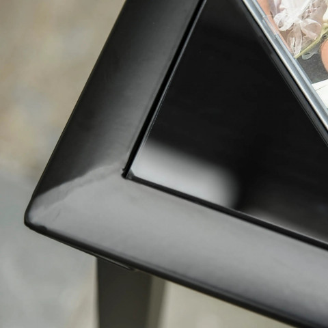 Zahradní sada lehátek | šedá + černá č.4