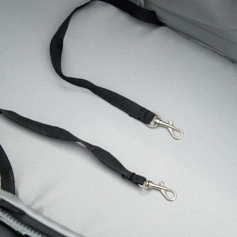 Cărucior pentru câine | gri č.7