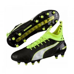 Ghete de fotbal Puma evoTOUCH 1 FG 10367201 | Black | mărimea 46 (US 12 / UK 11) č.1