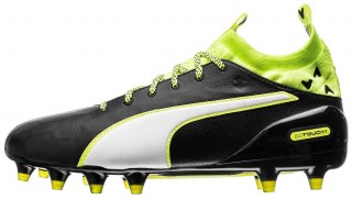 Ghete de fotbal Puma evoTOUCH 1 FG 10367201 | Black | mărimea 41 (US 8,5 / UK 7,5) č.2