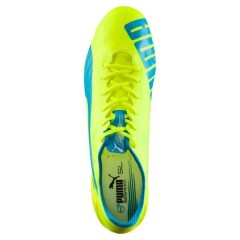 Ghete de fotbal Puma evoSPEED SL FG 10323505 | Yellow | mărimea 47 (US 13 / UK 12) č.2