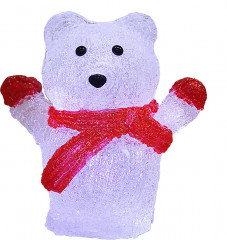 Figurină LED de Crăciun – Urs polar č.2