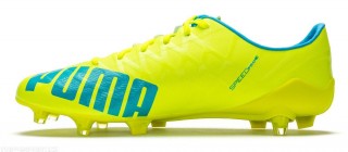 Ghete de fotbal Puma evoSPEED SL-S FG 10373101 | Yellow | mărimea 42 (US 9 / UK 8) č.3