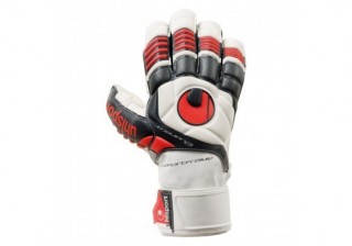 Mănuși de portar Uhlsport Eliminator Soft SF 100055101 | white-Black-Red | mărimea 11 č.1