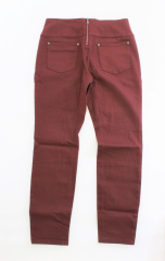 Pantaloni damă | burgundy č.2