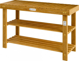 Pantofar din lemn de acacia 90 × 32 × 46 cm č.3