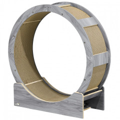 Roată de alergare pentru pisici, 91 × 33 × 94 cm | gri č.3