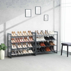 Organizator modular pentru pantofi 92,5 × 30,7 × 163,5 cm | gri č.2