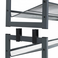Organizator modular pentru pantofi 92,5 × 30,7 × 163,5 cm | gri č.3