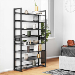 Organizator de pantofi variabil 92,5 x 30,7 x 163,5 cm | negru č.2