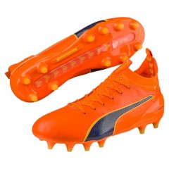 Ghete de fotbal Puma evoTOUCH 1 FG 10367205 | Orange | mărimea 42 (US 9 / UK 8)