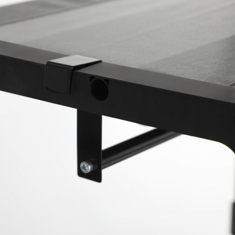 Dulap textil 43 x 140 x 174 cm | negru č.6