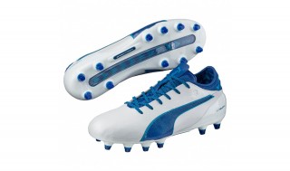 Ghete de fotbal Puma evoTOUCH 2 FG 10369303 | Whitte | mărimea 42 (US 9 / UK 8)