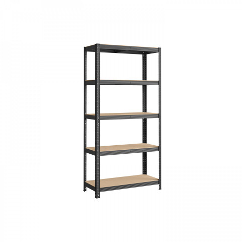 Raft reglabil cu 5 niveluri 40 × 90 × 180 cm | gri č.6