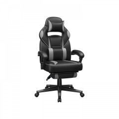 Scaun ergonomic de gaming | negru + gri č.1