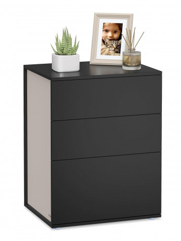 Noptieră cu 3 sertare | 35 x 45 x 58,7 cm č.4