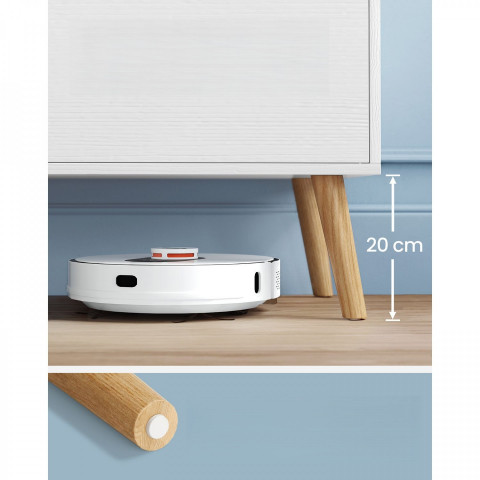 Nízký TV stolek 40 x 120 x 49 cm | bílý č.6