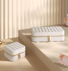 Cutie de voiaj pentru bijuterii | alb č.1