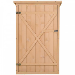 Dulap pentru unelte de grădină 75x56x115 cm | culoare naturală č.3
