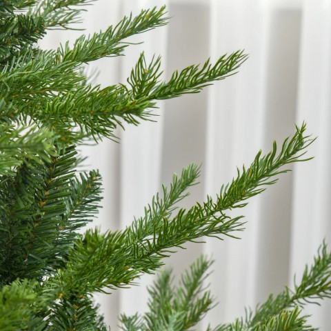 Brad de Crăciun cu aspect realist de brad argintiu | verde č.5