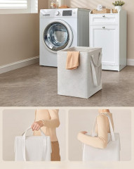 Dulap de baie cu spațiu de depozitare 40 x 40 x 80,2 cm | alb č.2