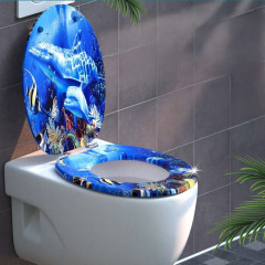 Capac WC Sealife cu închidere lentă č.1