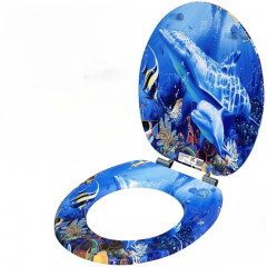 Capac WC Sealife cu închidere lentă č.2