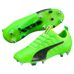 Ghete de fotbal mix Puma evoPOWER 1 MX SG | Green | mărimea 42 (US 9 / UK 8) č.1