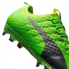 Ghete de fotbal mix Puma evoPOWER 1 MX SG | Green | mărimea 42 (US 9 / UK 8) č.2
