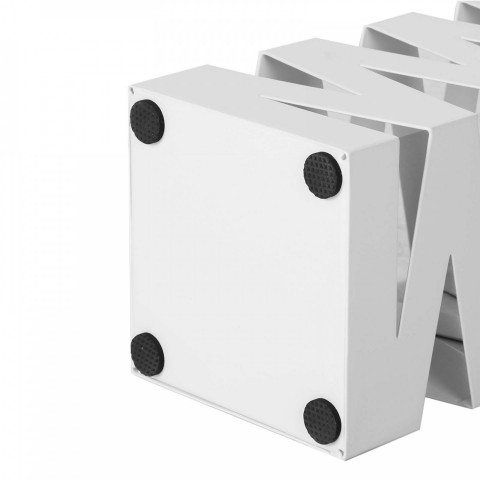 Suport metalic pentru umbrele 15,5 x 15,5 x 49 cm | alb č.4