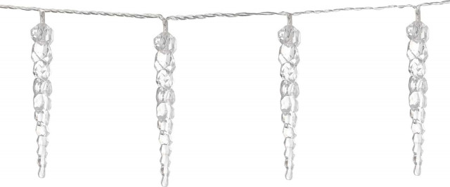 Ghirlandă luminoasă de Crăciun cu țurțuri 13 m | 80 LED alb rece č.2