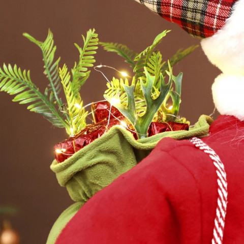 Moș Crăciun 1,6 m | roșu č.5