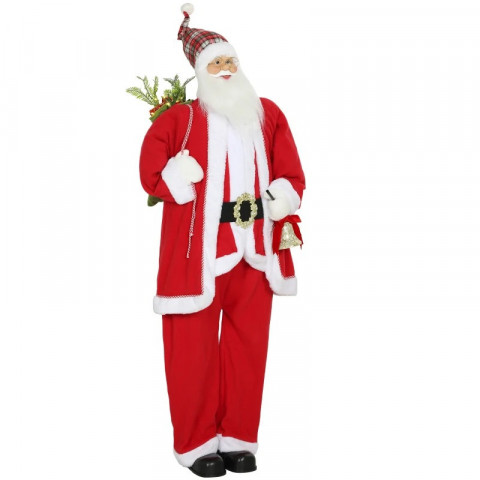 Moș Crăciun 1,6 m | roșu č.6