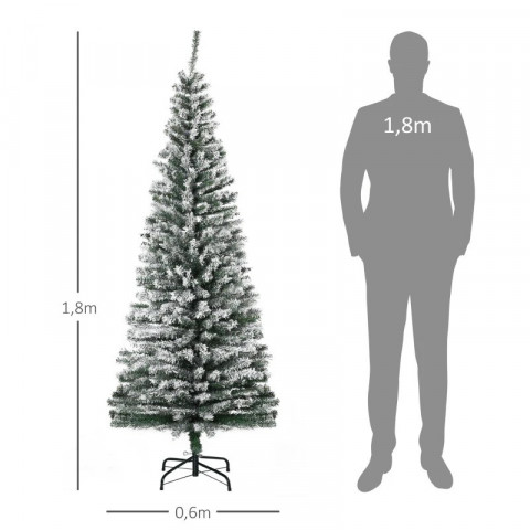 Brad de Crăciun artificial 180 cm | verde č.3