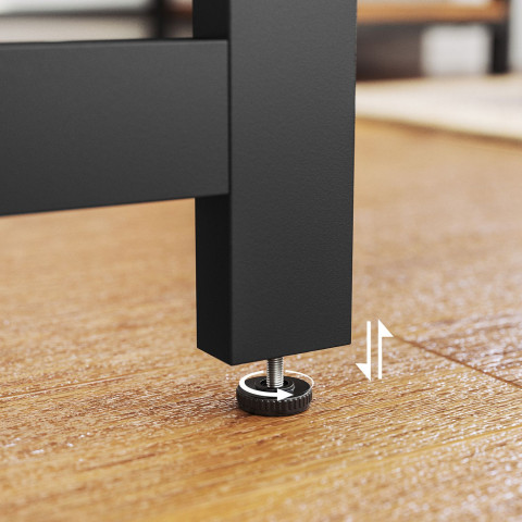 Rohový počítačový stůl 138 x 138 x 75 cm | rustikální č.6