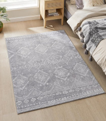 Protiskluzový koberec 120 x 170 cm | šedý Protiskluzový koberec 120 x 170 cm | šedý