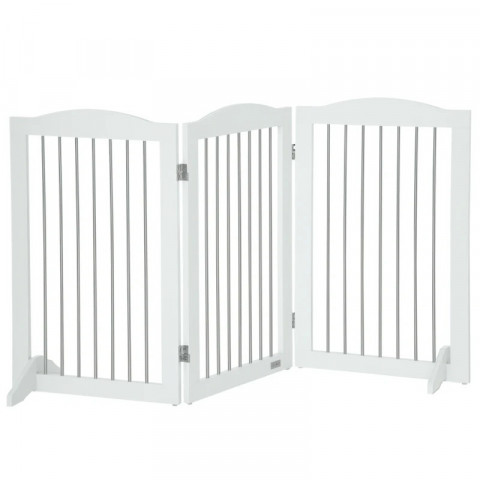 Barieră de siguranță pentru ușă 154x30x80 cm | alb č.7