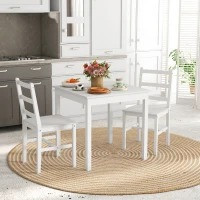 Set de dining pentru 2 persoane | alb č.2