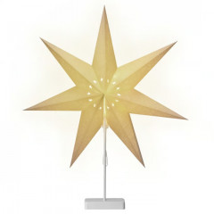 Stea decorativă din hârtie cu LED-uri č.2
