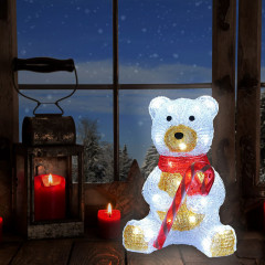 Figurină LED acrilică – ursuleț č.3