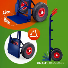 Cărucior tip rudl pliabil | albastru č.3