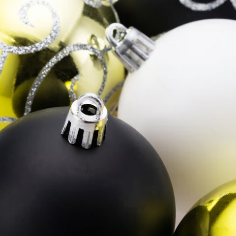 Set de globuri de Crăciun – 24 bucăți | multicolor č.6