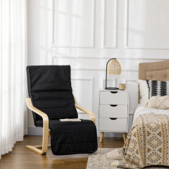 Fotoliu de relaxare 66,5 x 94 x 100 cm | negru č.1