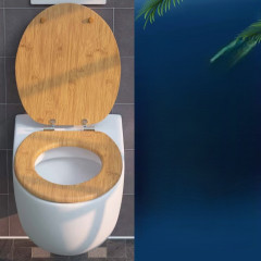 Capac WC Bambus cu închidere lentă č.3