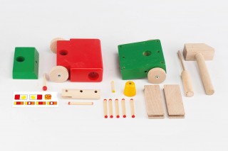 Set de joacă Multicar Moy Toy | lemn č.2