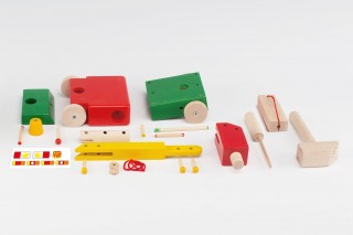 Set de joacă Macara mică Moy Toy | lemn č.2