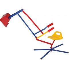 Mini excavator pentru copii | colorat č.1